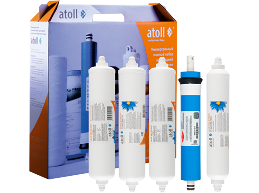 Набор картриджей Atoll №104 для фильтра А-575Е CMB R-3 104