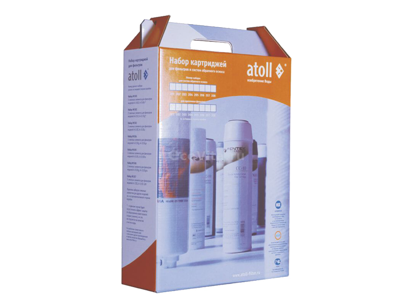 Набор картриджей Atoll №303 Патриот для систем D-31 Патриот 303 Патриот