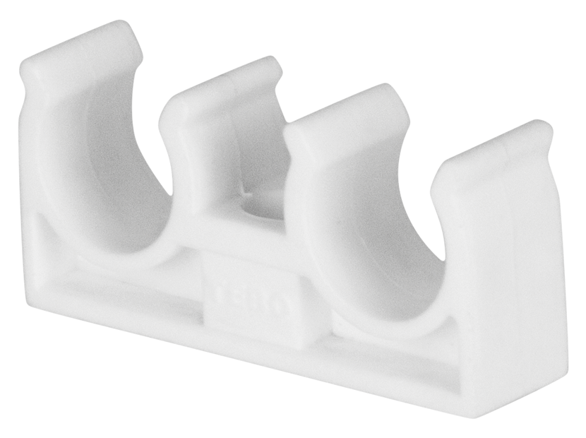 Опора для труб PPR двойная TEBO 32 мм 1309048