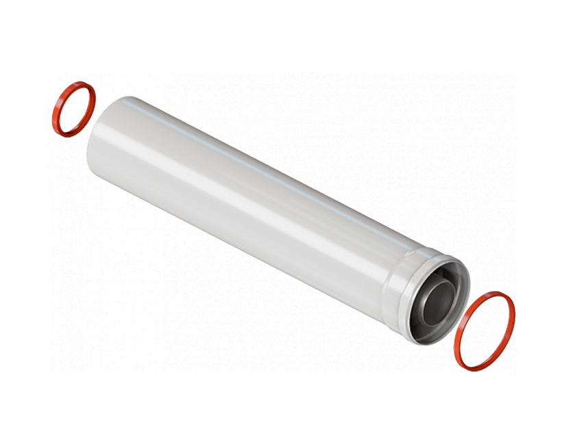 Удлинитель коаксиальный Royal Thermo 60/100 мм 500 мм RTE 07.010