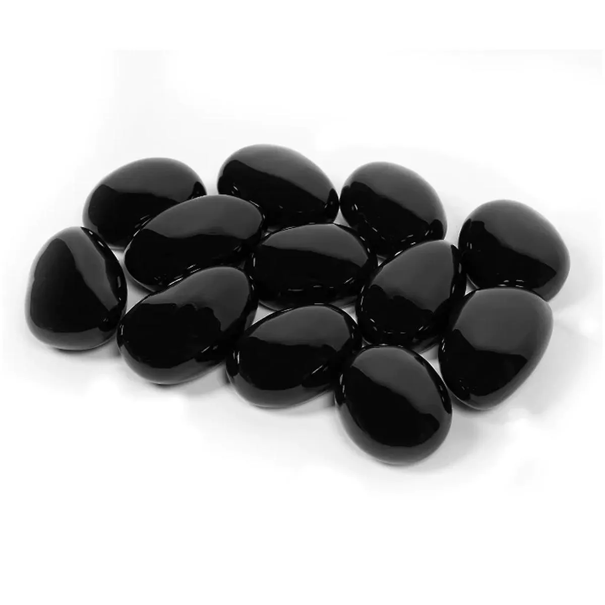 Набор керамических камней для биокамина Firelight M черный 12 шт 18000