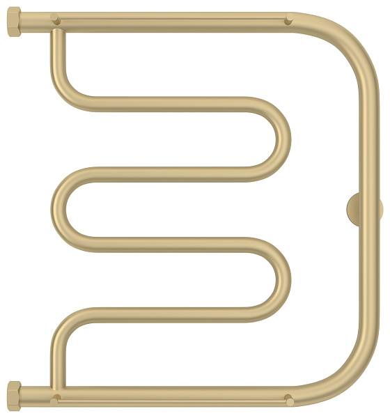 Полотенцесушитель водяной Сунержа Лира с 2 полками 500x500 мм матовая шампань 022-0012-5050