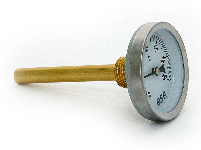 Термометр биметаллический накладной BSR 63 мм 0-120 °C 4991100237