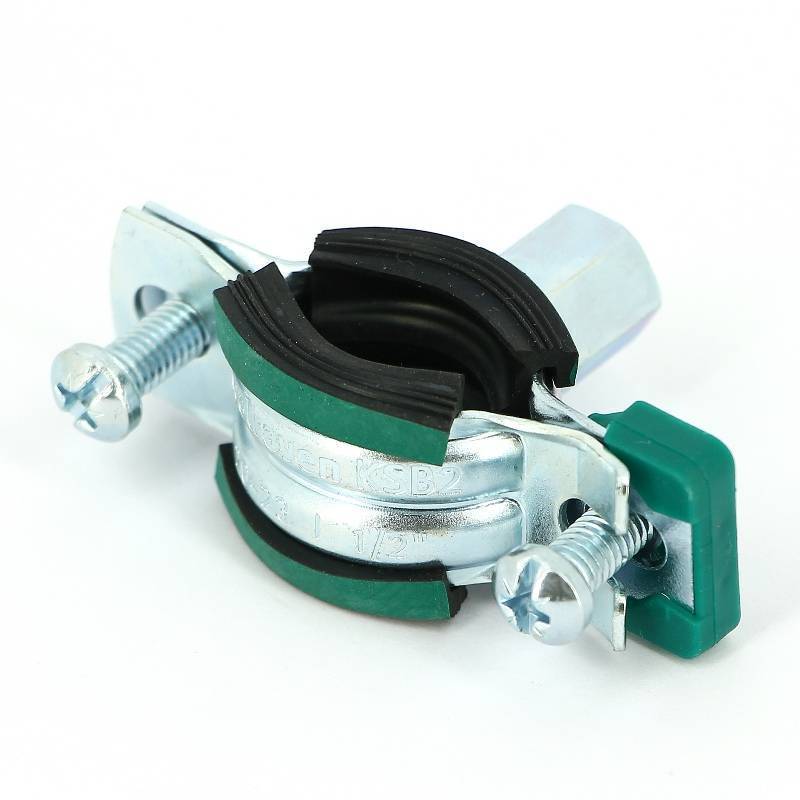 Хомут для труб Walraven BIS KSB2 M8/10 1/2 20-23 мм с уплотнителем EPDM 3396023