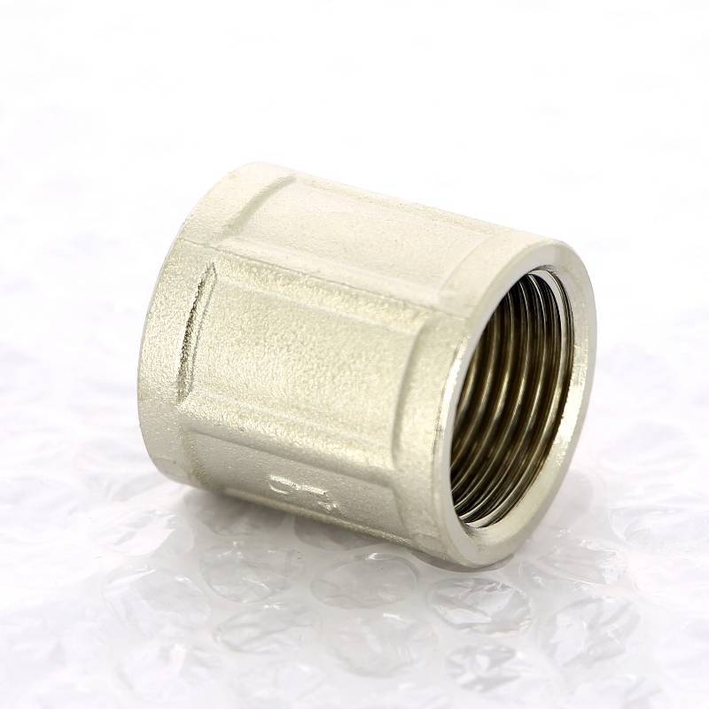 Муфта резьбовая никелированная Tiemme ВР-ВР 3/4 1500150