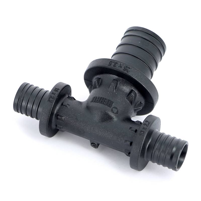 Тройник редукционный REHAU Rautitan PX 25x16x16 мм 11600821001