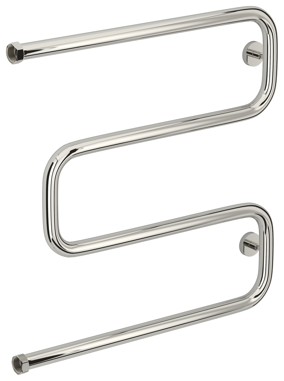 Полотенцесушитель водяной Сунержа Ш-образный+ 630x628 мм без покрытия 00-4014-6060