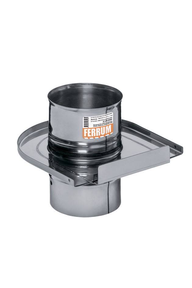 Шибер-задвижка Ferrum AISI 430 0.8 мм 110 мм Af5201
