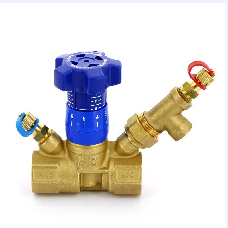 Клапан балансировочный ручной Cimberio 787OTDP 3/4 ВР-ВР 787OTDP 34