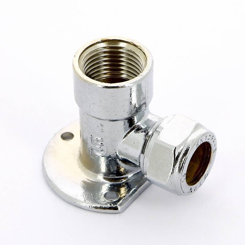 Водорозетка обжимная Tiemme 15x1/2 хромированная 1130074