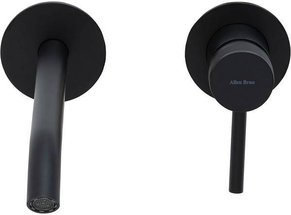 Смеситель для раковины Allen Brau Priority встраиваемый черный 5.31A03-31