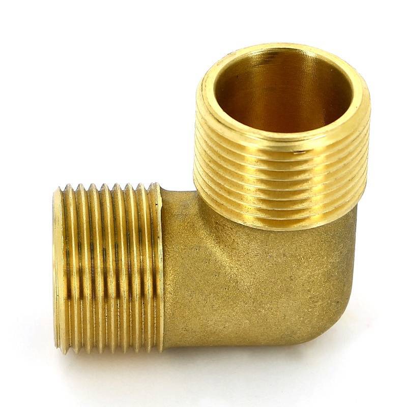 Угольник резьбовой Uni-Fitt 1 Н-Н латунный 613G4400