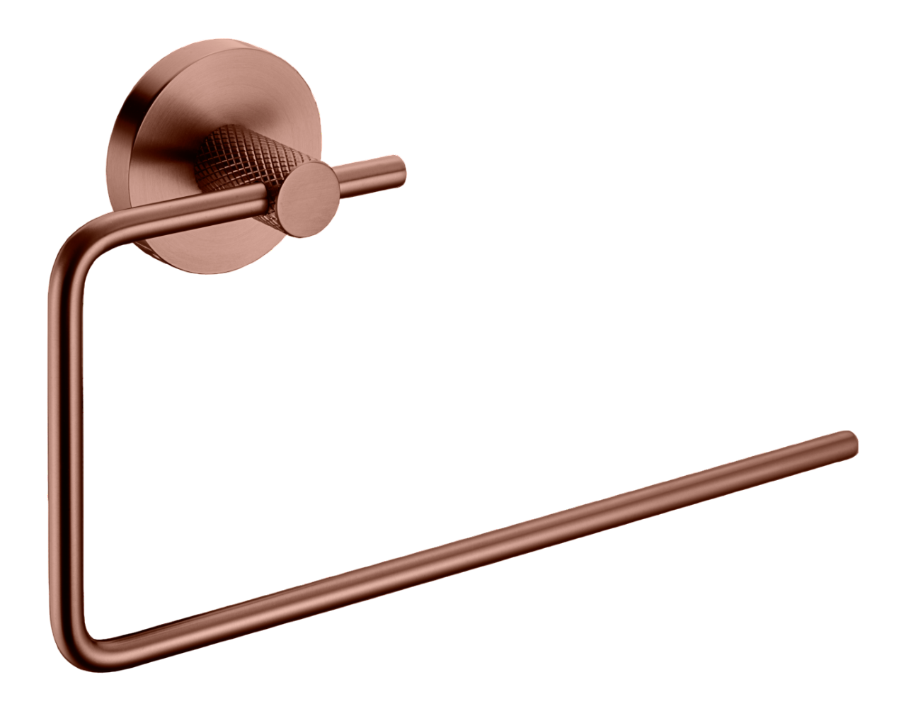 Полотенцедержатель подвесной Boheme Uno 25 см brushed bronze 10975-BRB