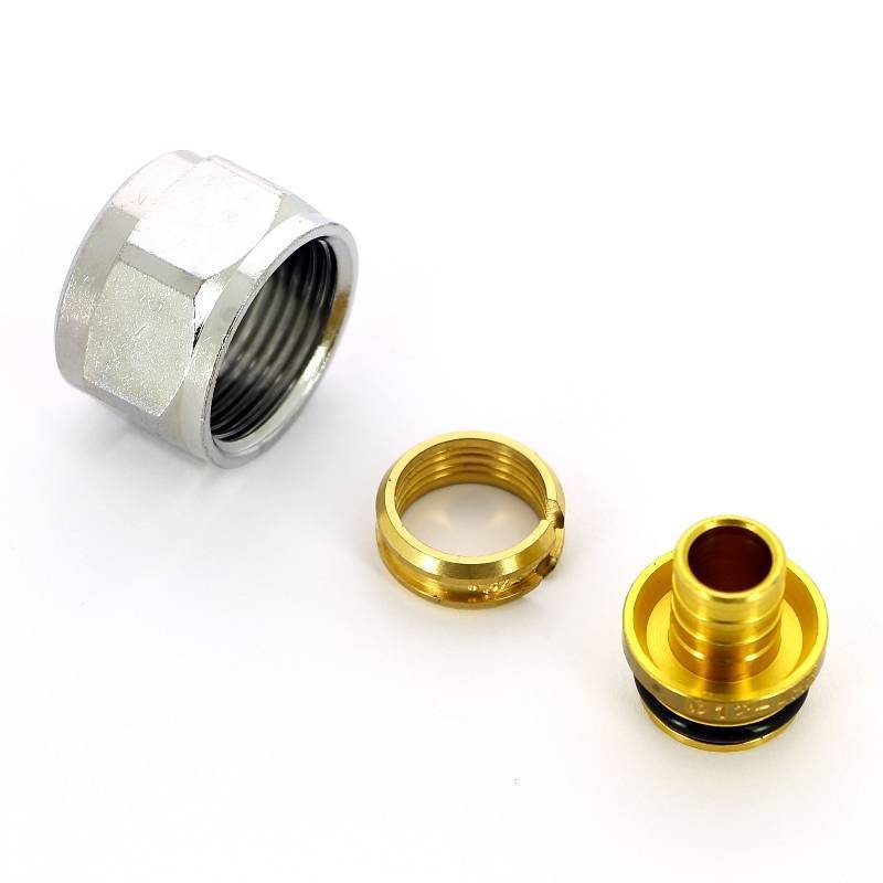 Соединитель для труб PEX и ALPEX FAR Евроконус 16х2 мм 3/4 6075 823999