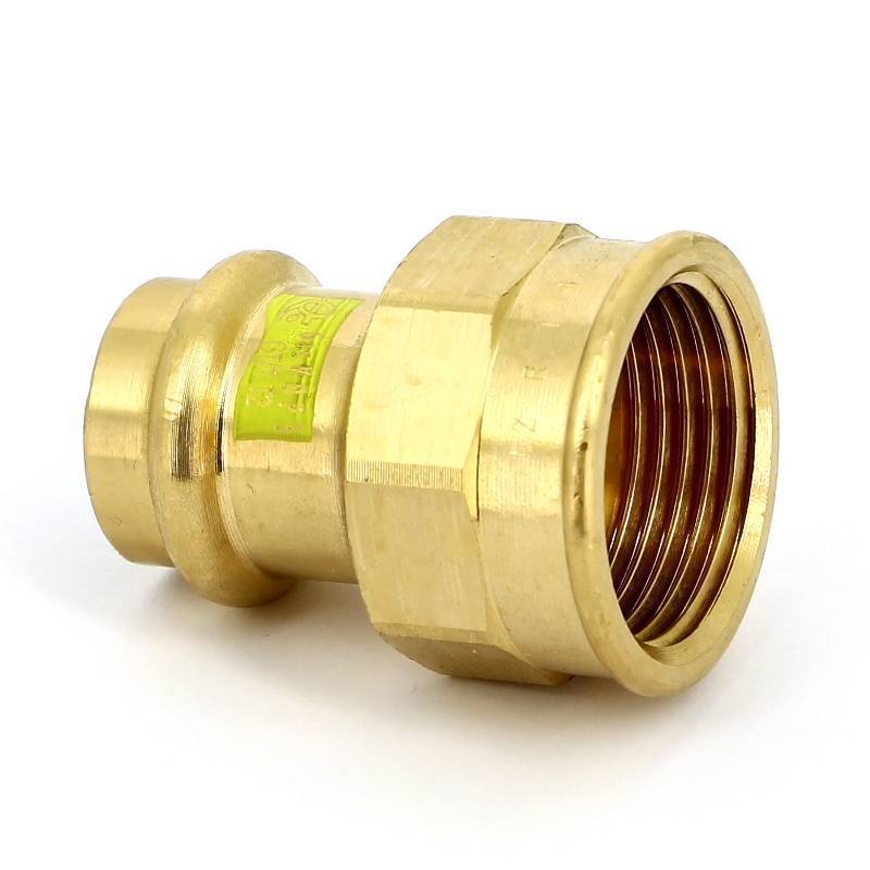 Муфта переходная пресс-В Viega Profipress G бронза 22х1 435158