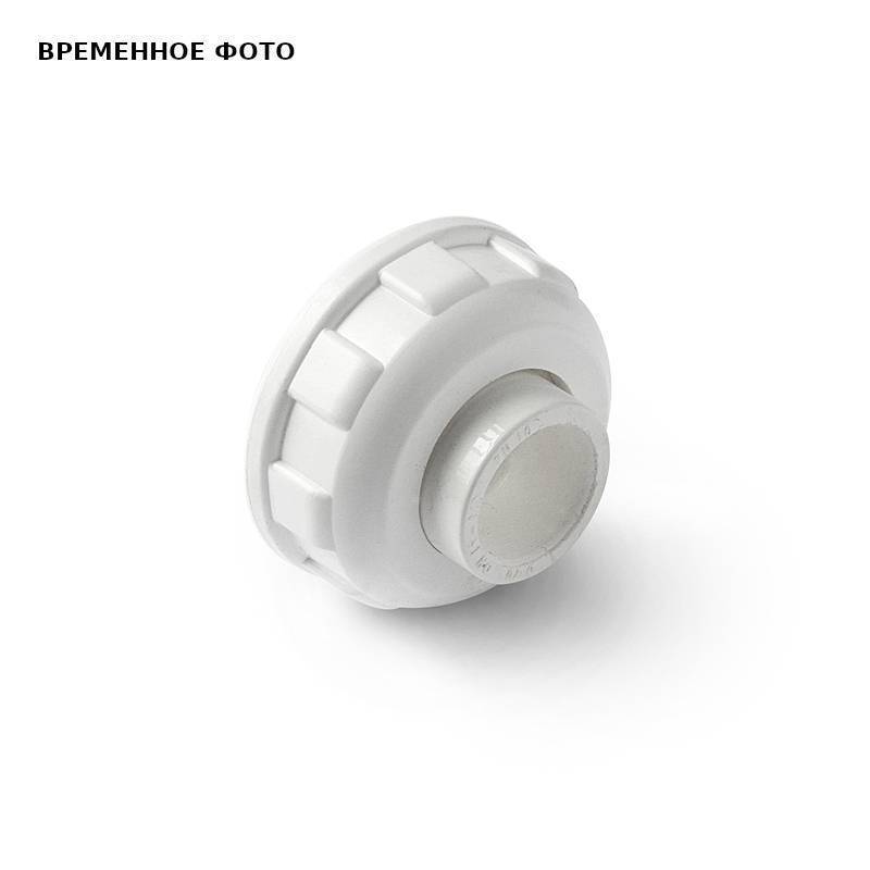 Муфта разъемная PP-R Pro Aqua 20 мм PN 10 белая PA19008