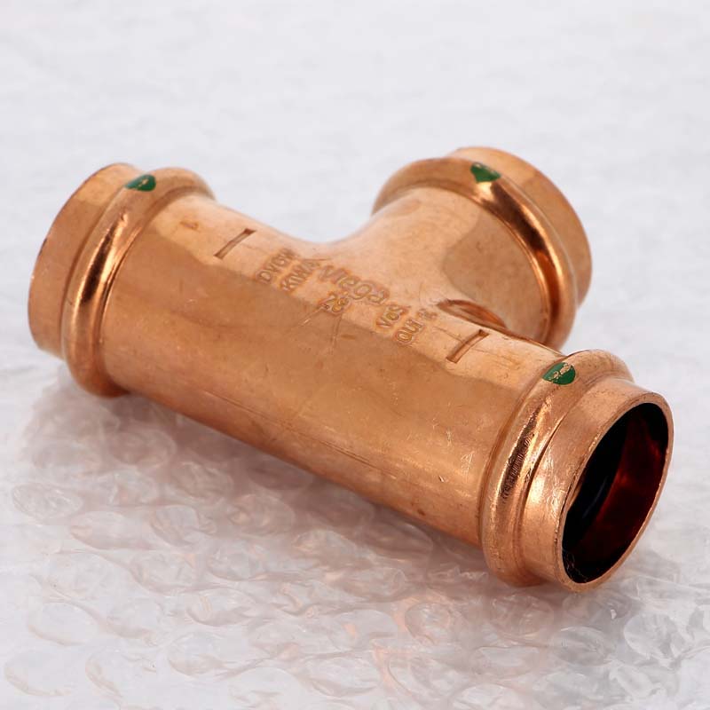 Тройник пресс медный Viega Profipress 28 мм 291976