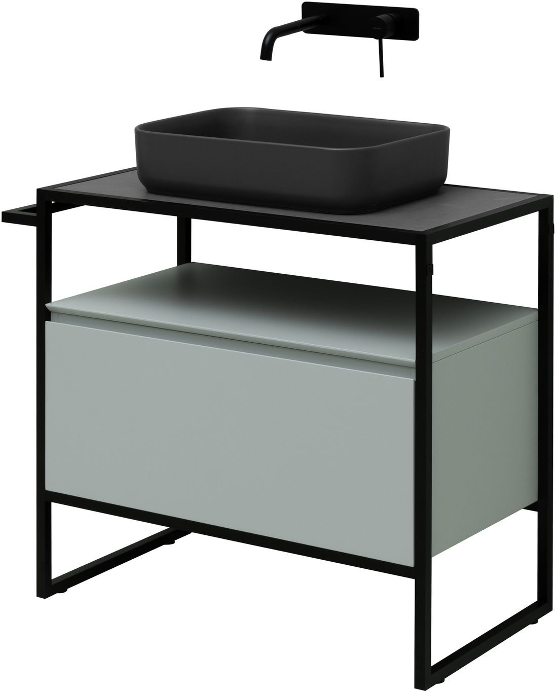 Тумба под раковину Allen Brau Priority 80х45х75 см папирус 1.31002.PWM