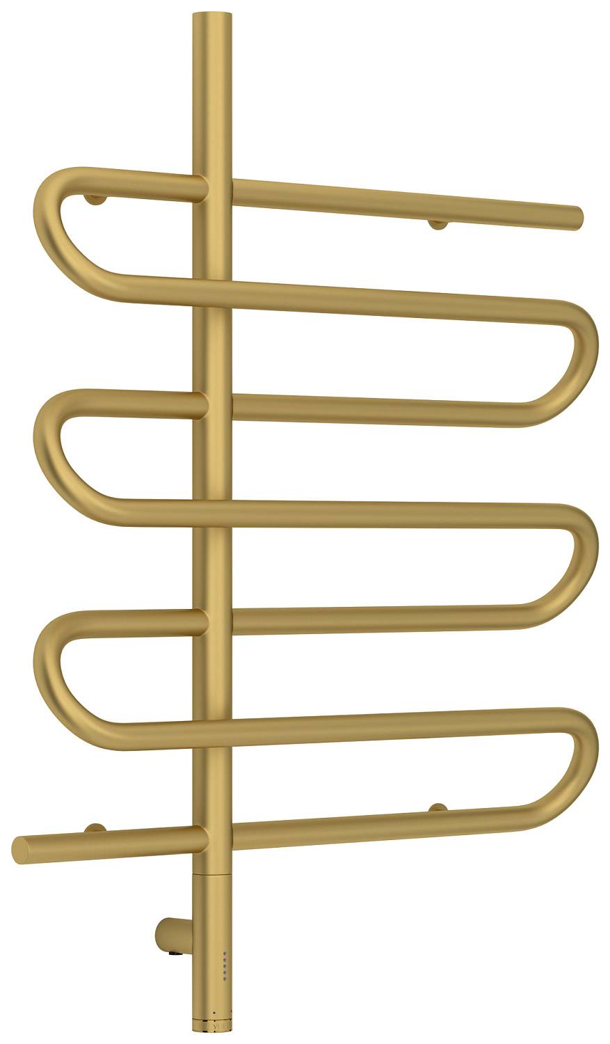 Полотенцесушитель электрический Сунержа Эпатаж 3.0 608x800 мм левый матовое золото 032-5850-8060
