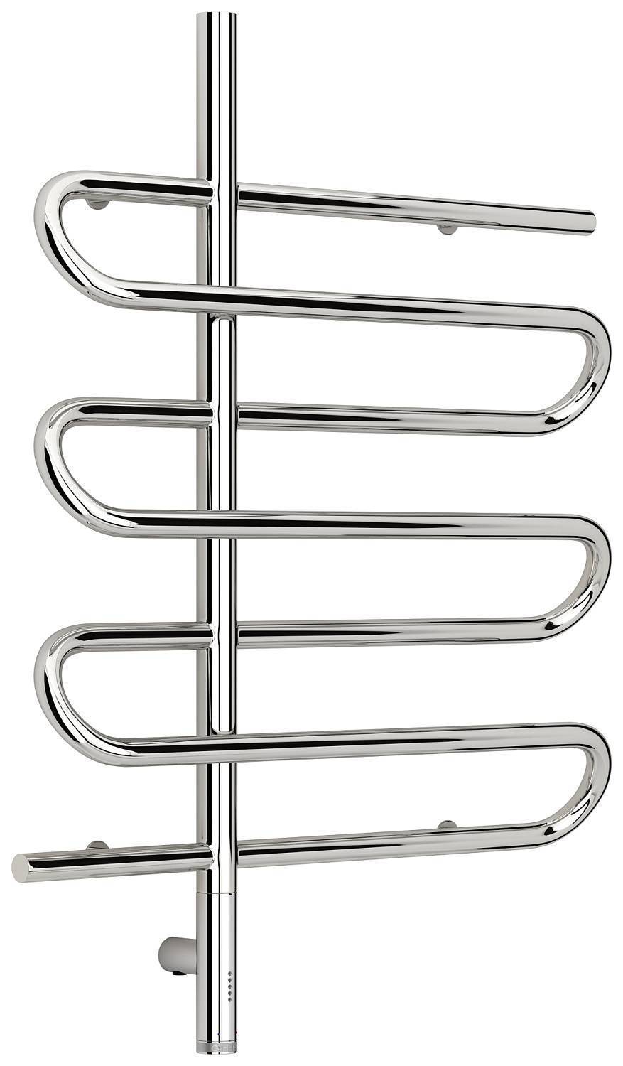 Полотенцесушитель электрический Сунержа Эпатаж 3.0 608x800 мм левый без покрытия 00-5850-8060