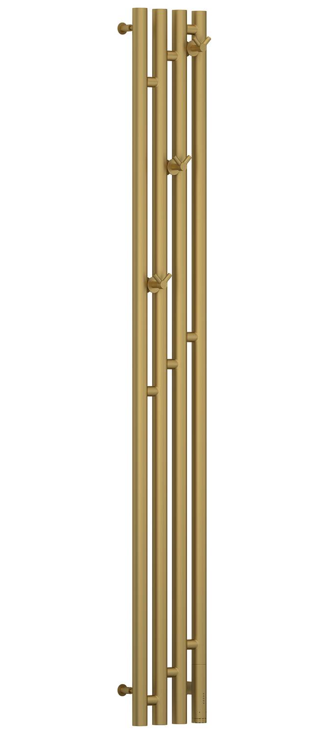 Полотенцесушитель электрический Сунержа Кантата 3.0 19.1x150 см правый матовое золото 032-5847-1516