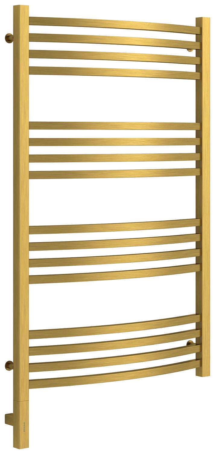 Полотенцесушитель электрический Сунержа Аркус 3.0 630x1120 мм левый состаренная латунь 051-5704-1060