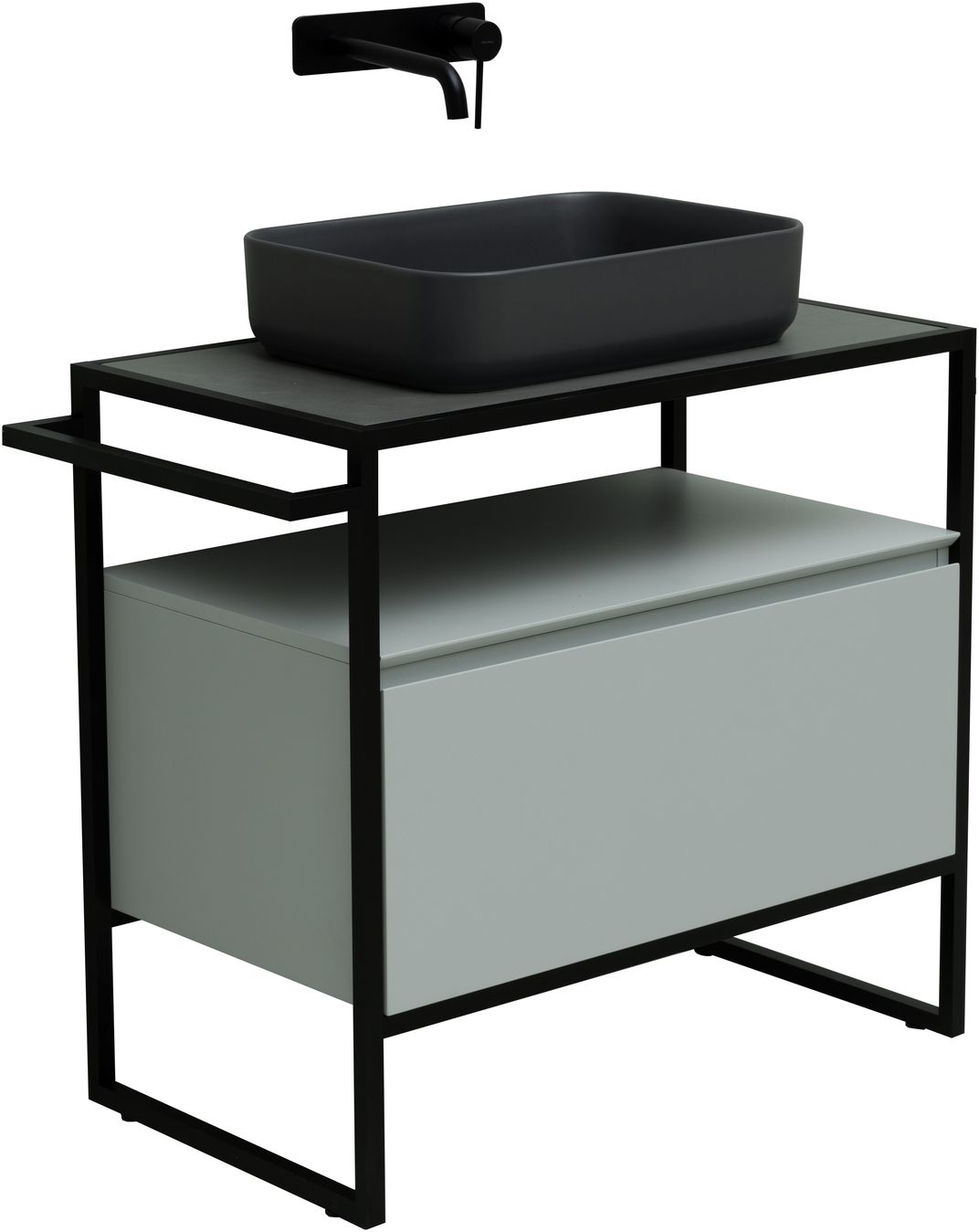 Тумба под раковину Allen Brau Priority 80х45х75 см папирус 1.31002.PWM