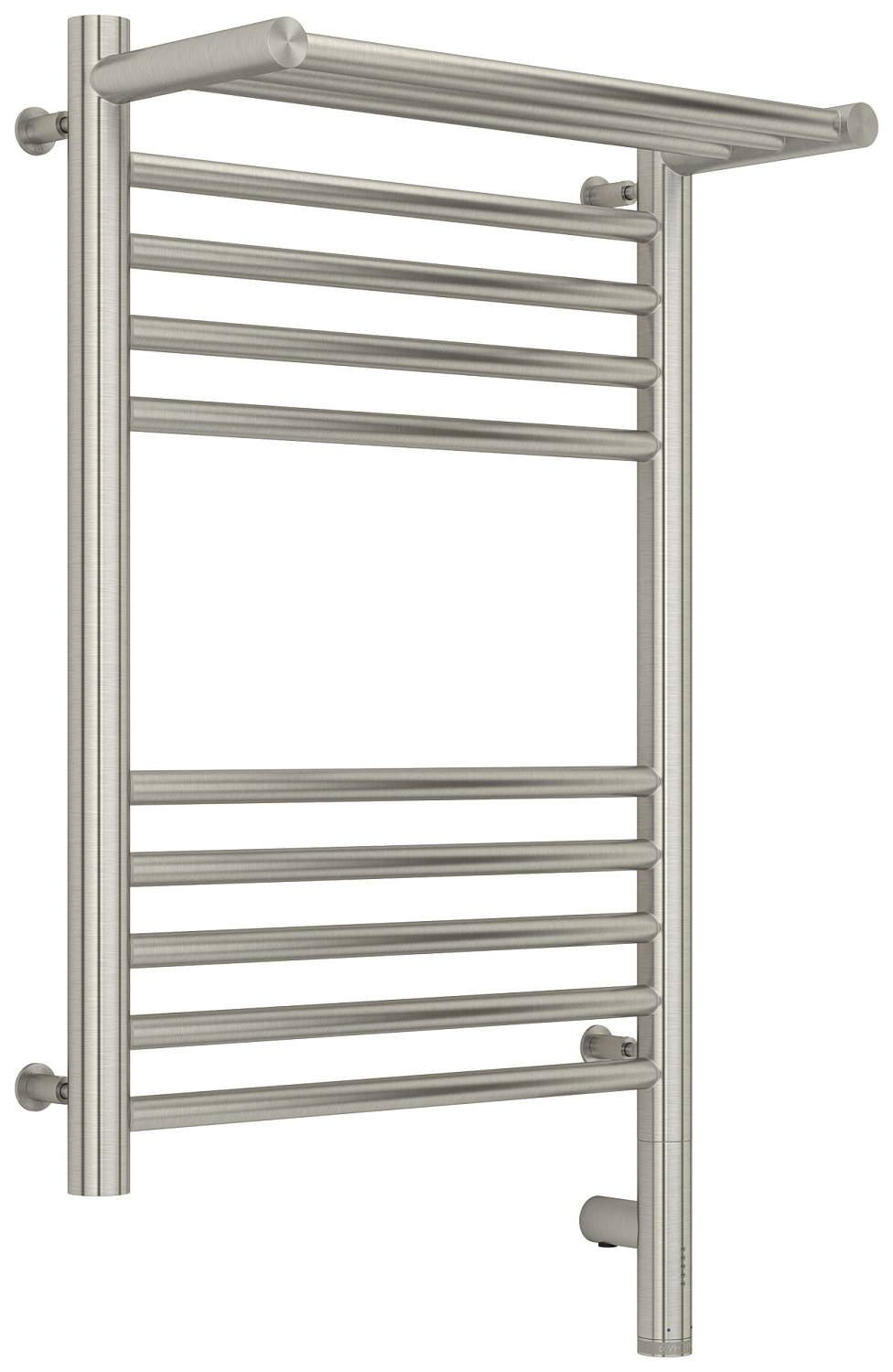 Полотенцесушитель электрический Сунержа Богема 3.0 с 1 полкой 432x724 мм правый сатин 071-5807-6040