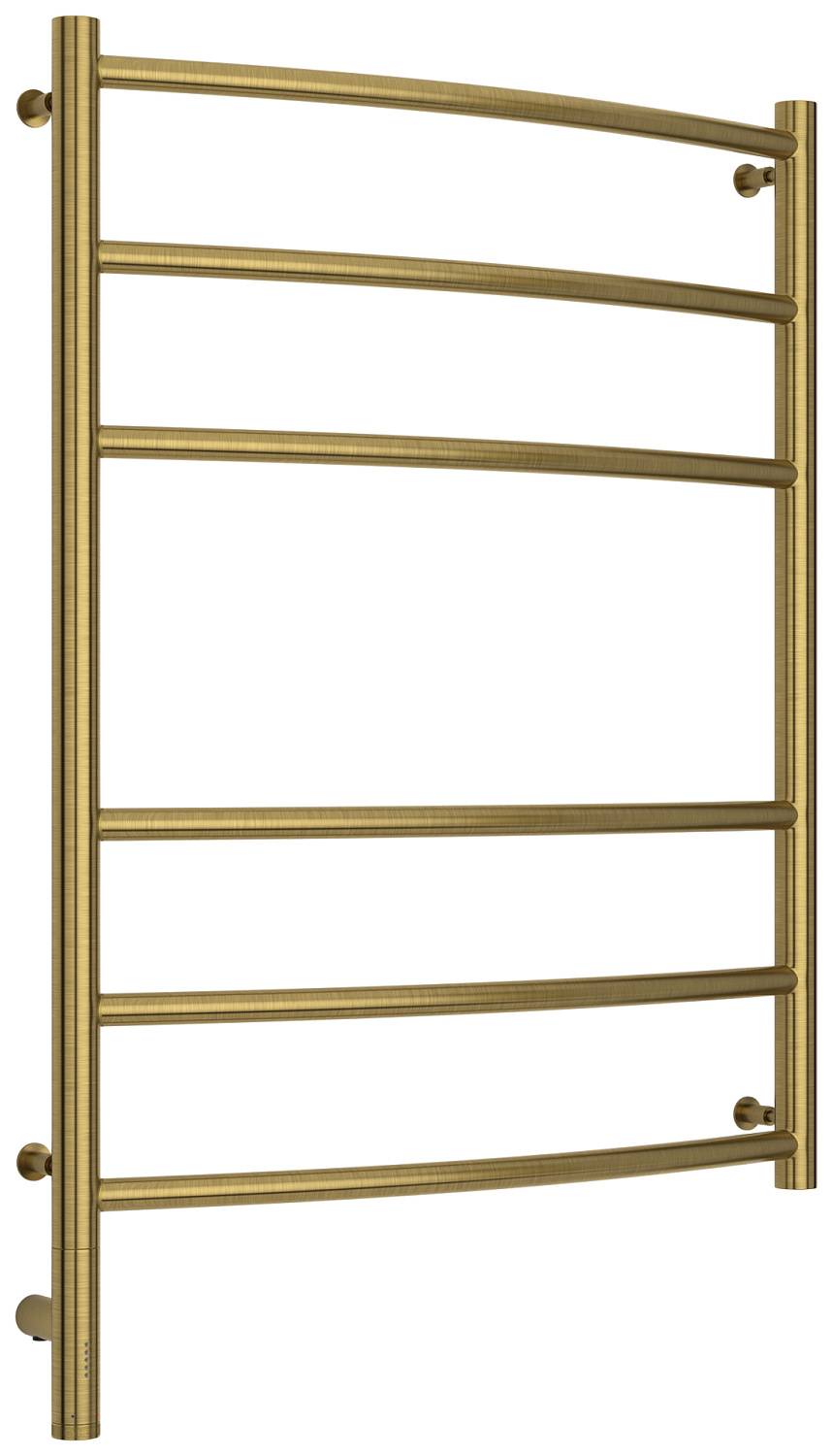 Полотенцесушитель электрический Сунержа Галант 3.0 632x924 мм левое состаренная латунь 051-5800-8060
