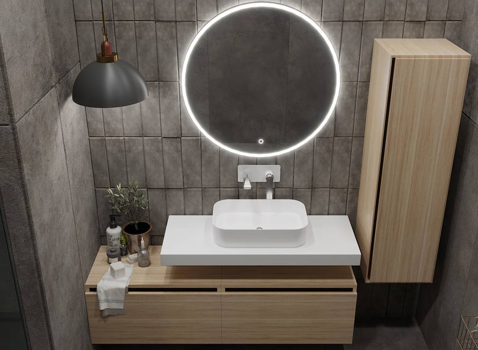 Ящик под столешницу Armadi Art Flat 100х46х38,3 см светлое дерево 897-100-L