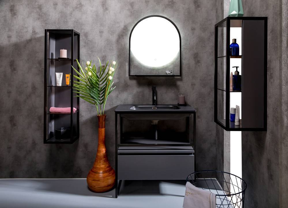 Ящик под консоль Armadi Art Loft 78х48х29 см антрацит 894-080-A