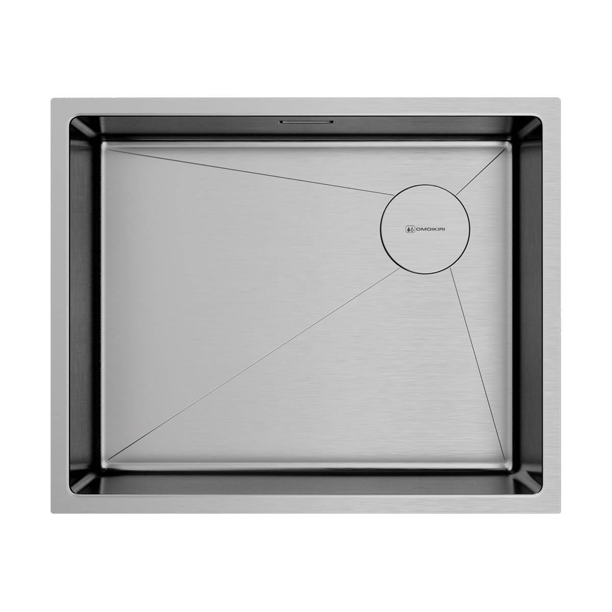 Кухонная мойка OMOIKIRI Taki 54-U/IF Side SF-IN 54x44 см нержавеющая сталь 4997034