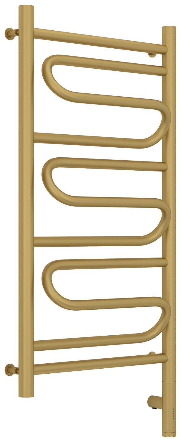 Полотенцесушитель электрический Сунержа Элегия 3.0 432x924 мм правый матовое золото 032-5819-8040