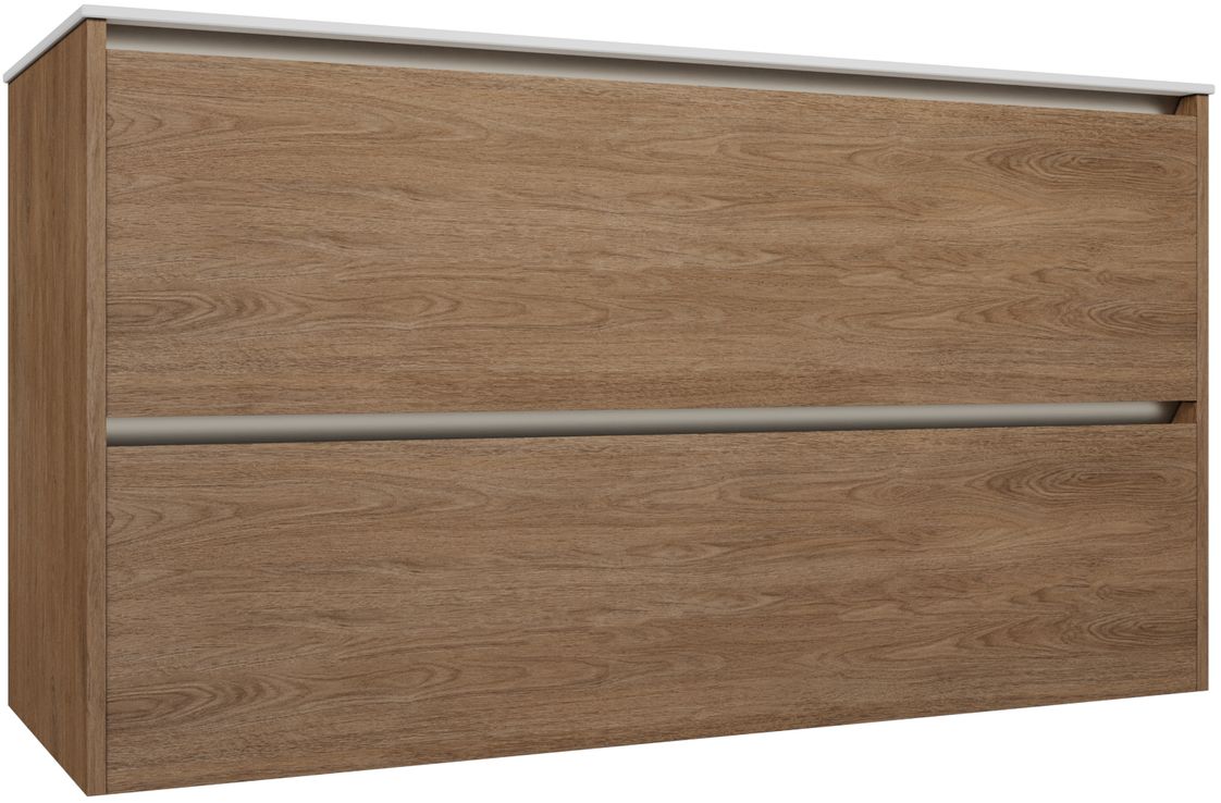 Тумба под раковину Allen Brau Activity 120x46x66,2 см дуб/олива 1.34015.NO