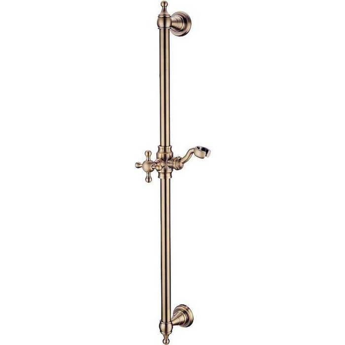 Душевая штанга с держателем ручного душа Boheme Medici 69.7 см бронза 416
