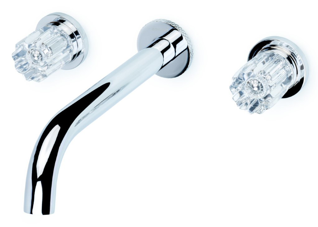 Смеситель для раковины Boheme Elegante встраиваемый на 3 отверстия хром 152-2-CR-EL