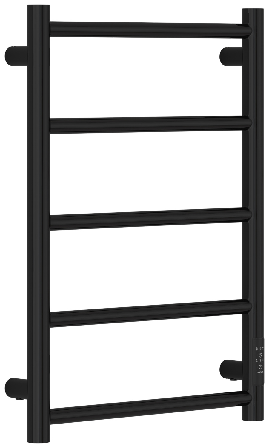 Полотенцесушитель электрический Стилье Формат 27 43.2x60 см правый черный глянцевый 17528-6040