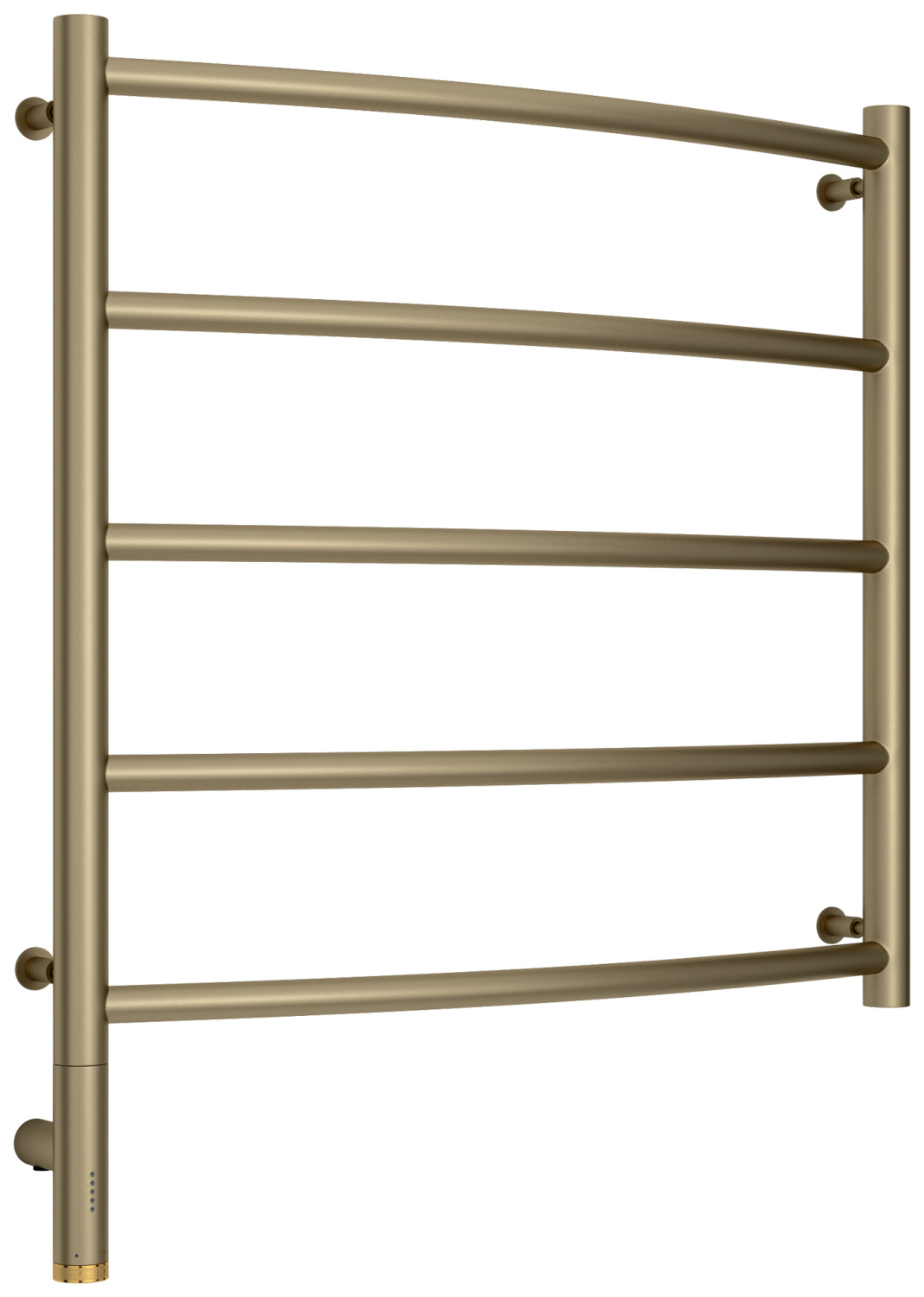 Полотенцесушитель электрический Сунержа Галант 3.0 632х724 мм левый золотой шёлк матовый 32-5800-6060