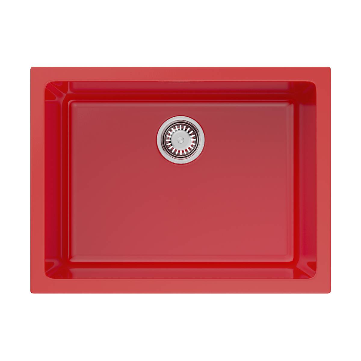 Кухонная мойка Omoikiri Okinoshima 61-U/I-TO Glossy Natceramic 61x46 см toscana 4911262