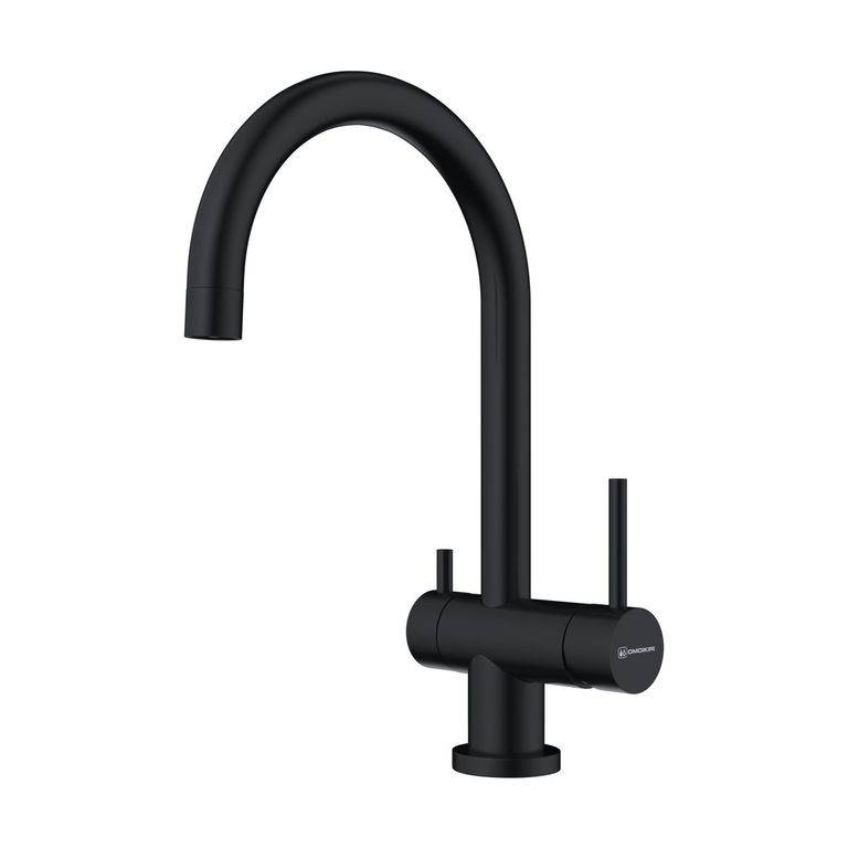 Смеситель для кухни Omoikiri Yamada-GB с подключением фильтра графит 4994361