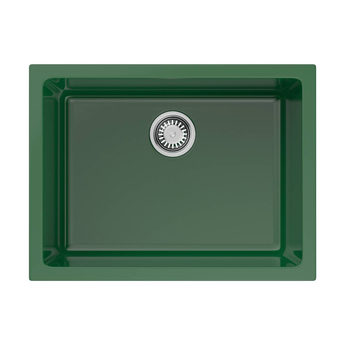 Кухонная мойка Omoikiri Okinoshima 61-U/I-RG Glossy Natceramic 61x46 см royal green 4911263