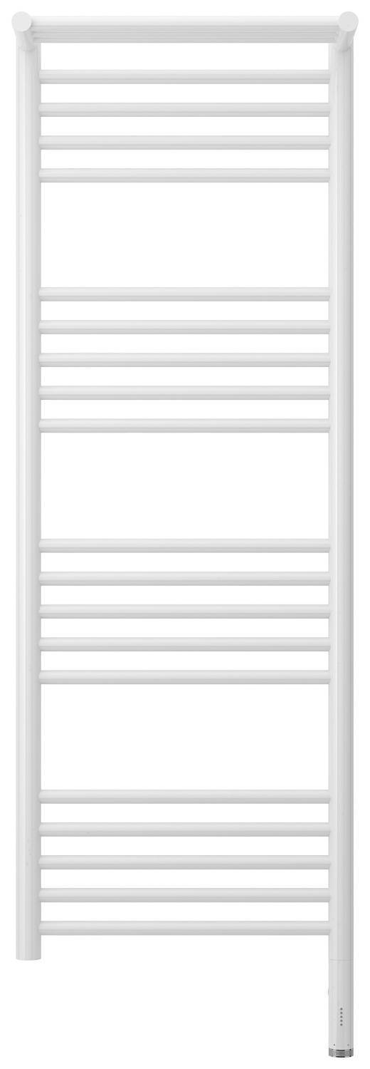 Полотенцесушитель электрический Сунержа Богема 3.0 с 1 полкой 432x1324 мм правый белый 12-5807-1240
