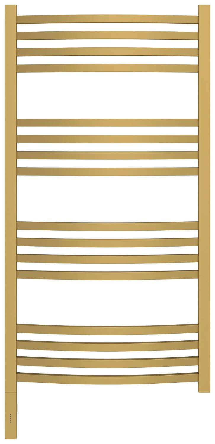 Полотенцесушитель электрический Сунержа Аркус 3.0 530x1120 мм левое подключение матовое золото 032-5704-1050