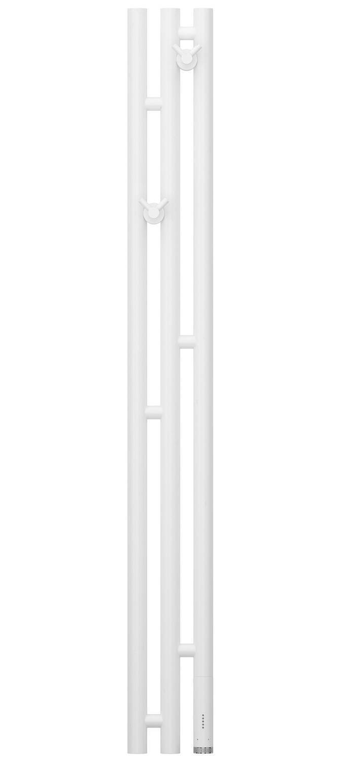 Полотенцесушитель электрический Сунержа Терция 3.0 138x1200 мм правый матовый белый 30-5845-1211