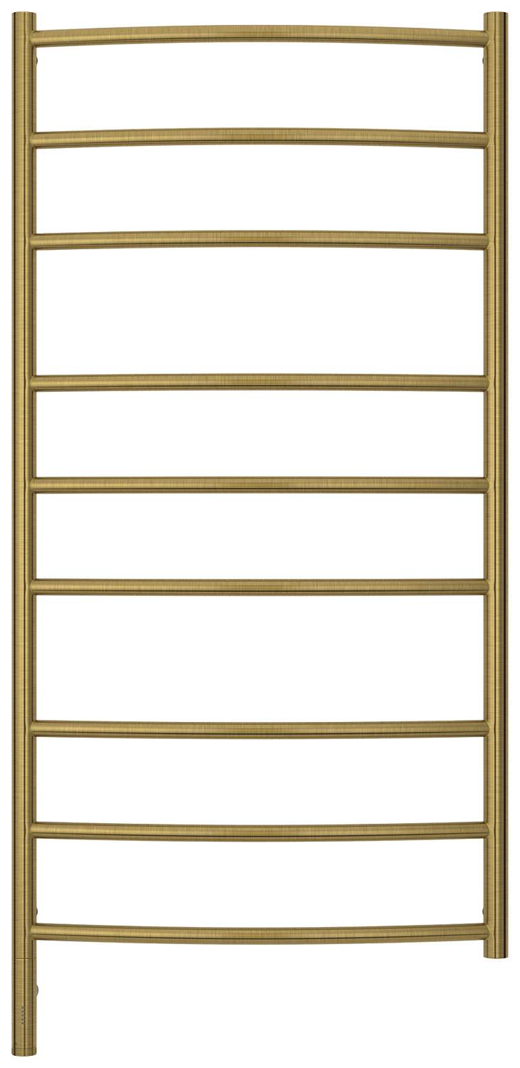 Полотенцесушитель электрический Сунержа Галант 3.0 632x1324 мм левый состаренная латунь 051-5800-1260