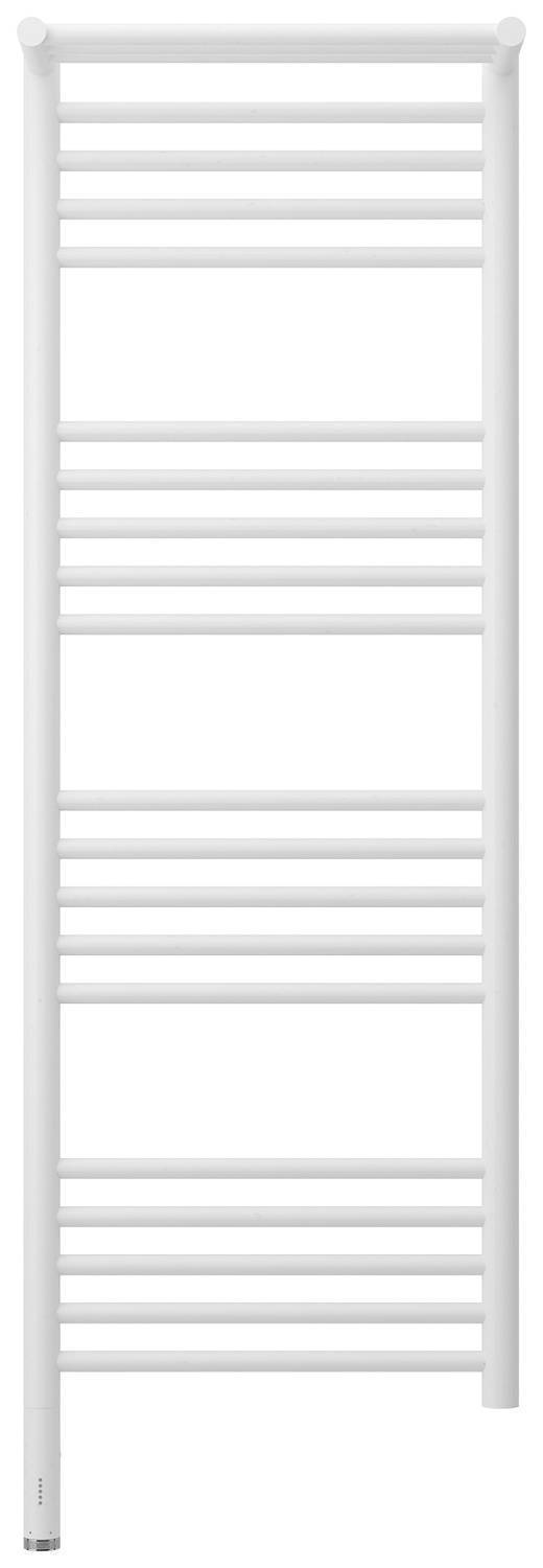 Полотенцесушитель электрический Сунержа Богема 3.0 с 1 полкой 43.2x132.4 см левый матовый белый 30-5806-1240