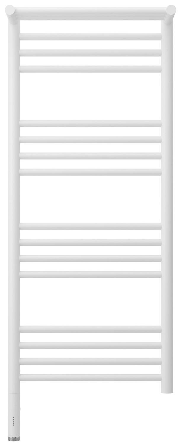 Полотенцесушитель электрический Сунержа Богема 3.0 с 1 полкой 43.2x112.4 см левый матовый белый 30-5806-1040