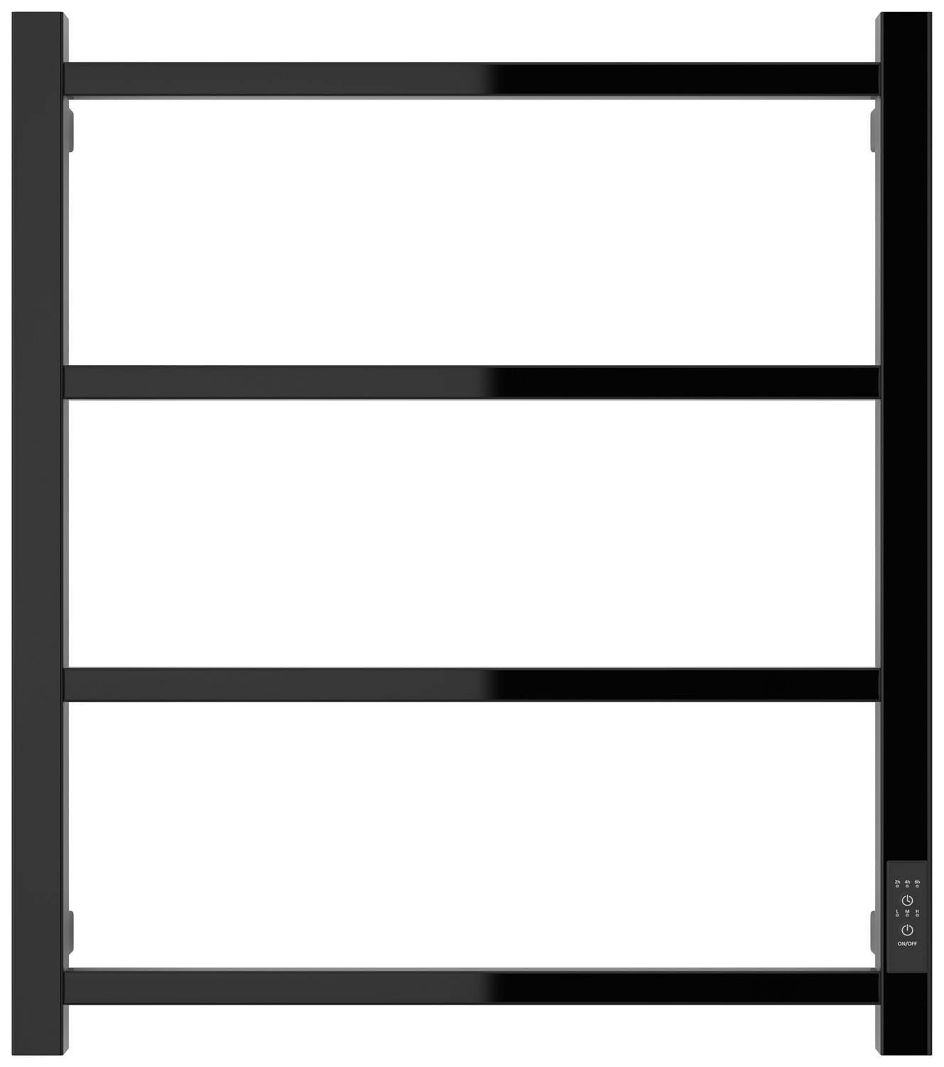 Полотенцесушитель электрический Стилье Формат 26 53x60 см левый черный 17526-6050