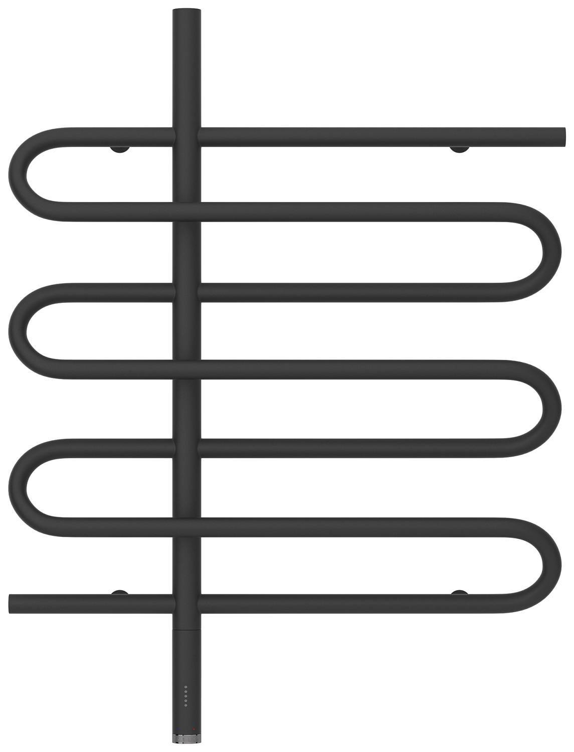 Полотенцесушитель электрический Сунержа Эпатаж 3.0 608x800 мм левый темный титан муар 15-5850-8060