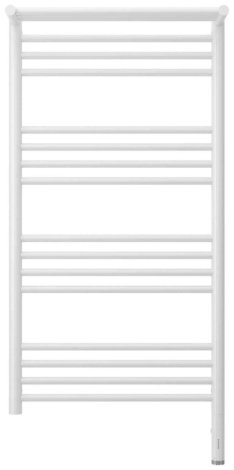 Полотенцесушитель электрический Сунержа Богема 3.0 с 1 полкой 532x1124 мм правый белый 12-5807-1050